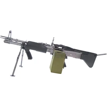 Airsoftová zbraň M60E4, MK43, A&K