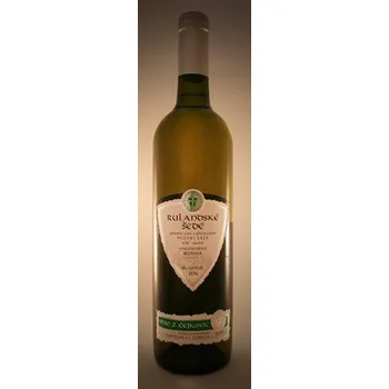 Víno Zemědělská a.s. Čejkovice Rulandské šedé 2017 pozdní sběr 0,75 l moravské bílé víno