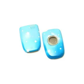 Náhradní kryt pro mobilní telefon originální přední kryt + kryt baterie Sony Ericsson Z300 modrá modrá