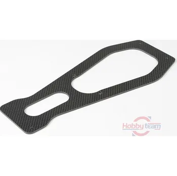 RC model vrtulníku Uhlíková spodní výztuha hl. rámu/2,5mm pro T-REX 700