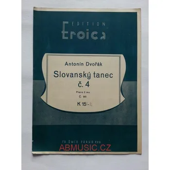 Antonín Dvořák - Slovanský tanec č. 4 A