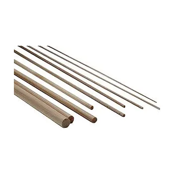 Modelářská balsa Buková kulatina 12mm/1m