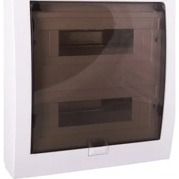 Rozvaděč ROZVADĚČ PLASTOVÝ 2x12 pozic NÁSTĚNNÝ