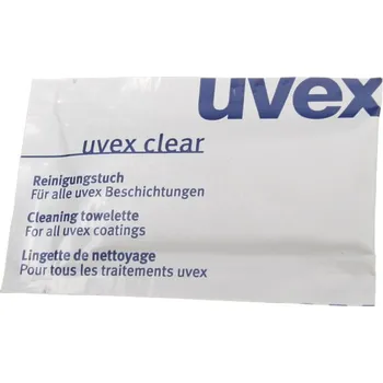 Čistící ubrousky na brýle, Uvex