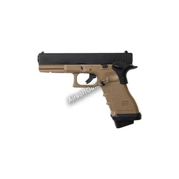 Airsoftová zbraň Glock 17 Custom, FDE, GBB, Tokyo Marui