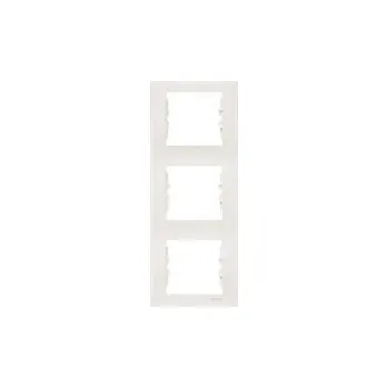 vypínač Schneider SEDNA rámeček trojnásobný vertikální, Bílý (SDN5801321 )