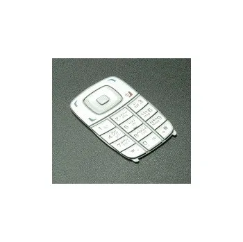 originální klávesnice Nokia 6101 bílá Arabic