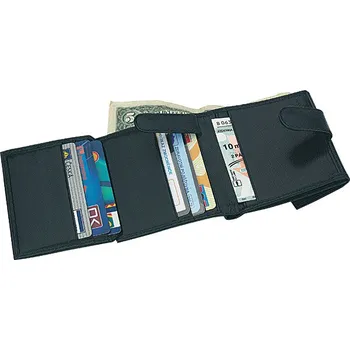 Peněženka PESETA kožená dámská peněženka v dárkovém balení, černá