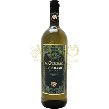 Víno La Cacioatora Trebbiano Ravenna IGT 11% 0.75l