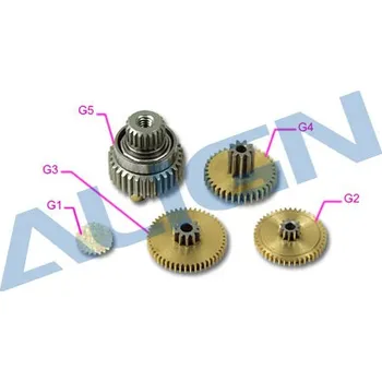 RC model vrtulníku ALIGN - DS430M servo převody