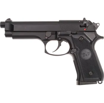 Airsoftová zbraň Beretta M92F, GNB, KJ Works