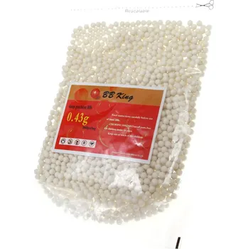 Airsoftová kulička Kuličky 6mm 0,43g, 2000 ks, BB King