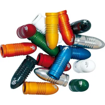 Komponent pro jízdní kolo Shaman Patrony na ventilky, fialové, balení 2ks