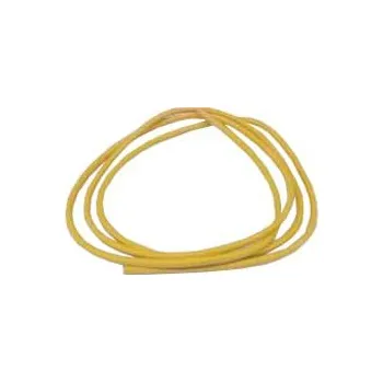 RC model auta Silikonový kabel 4qmm, 1metr, žlutý