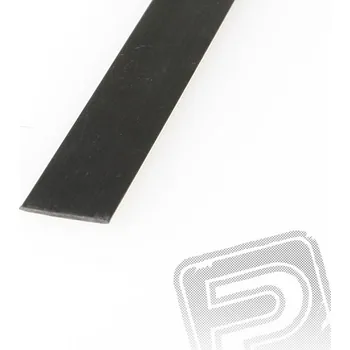 Modelářský uhlík Uhlíková pásnice 0.4x10mm 1m