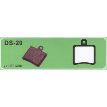 Brzda na kolo BARADINE Brzdové destičky bez pružinky Hope Mini organické