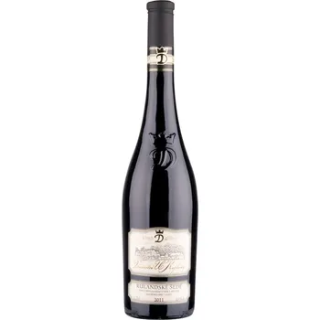 Víno Moravské bílé Rulandské šedé 30/11 výběr z hroznů polosuché 2011 0.75 L vinařství U Kapličky