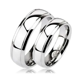 Prsten Snubní prsteny z chirurgické ocel R-M0021