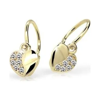 Náušnice Dětské naušnice Cutie C2160-Z CZ White