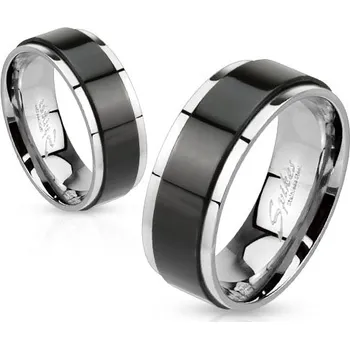 Prsten Snubní prsteny z chirurgické oceli R-H1658