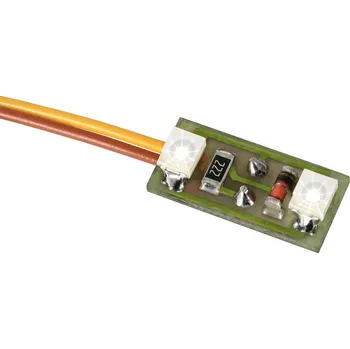 Modelová železnice VIESSMANN 6018 Osvětlení domu 2xLED bílá 3ks VI60180