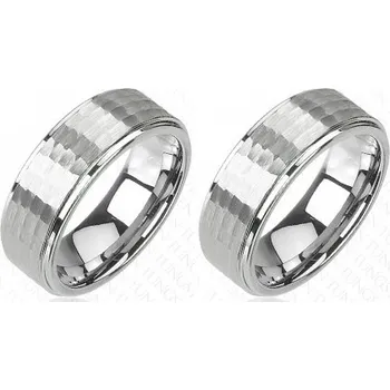 Prsten Snubní prsteny z wolframu R-TU-010