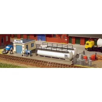 Modelová železnice AUHAGEN 13326 TT Stavebnice - dieselová čerpací stanice AU13326
