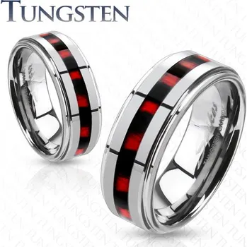 Prsten Snubní prsteny z wolframu R-TU-210