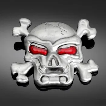 Přezka na opasek lebka