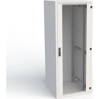 Racková skříň RI7-42-60/100-B Stojanový rozvaděč, 19", v. 42U (1978mm), h. 1000mm, š. 600mm, iSEVEN, šedý