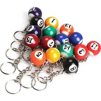 Přívěšek na klíče - kulečníková koule