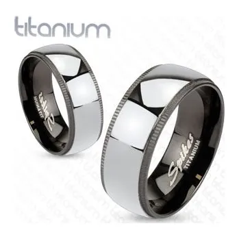 Prsten Snubní Titanové prsteny R-TM-1010