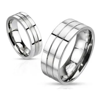 Prsten Snubní prsteny z chirurgické ocel R-M0023