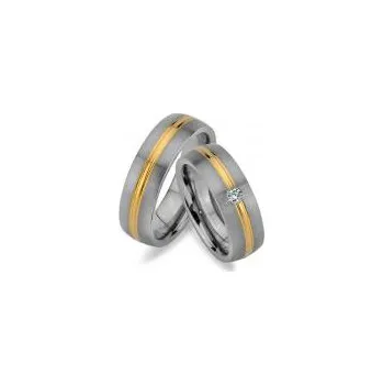 Prsten Snubní wolframové prsteny R-TW-003