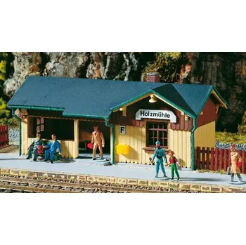 Modelářství AUHAGEN 11357 H0 Stavebnice - zastávka "Holzmühle" AU11357