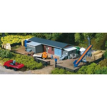 Modelová železnice AUHAGEN 13319 TT Stavebnice - stavební dvůr s příslušenstvím AU13319