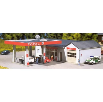 Modelová železnice AUHAGEN 13320 TT Stavebnice - čerpací stanice AU13320