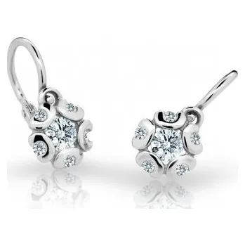 Náušnice Dětské naušnice Cutie C2178-B CZ White