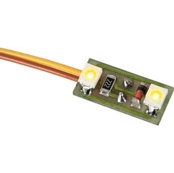 Modelová železnice VIESSMANN 6021 Osvětlení domu 2xLED teplá bílá 3ks VI60210