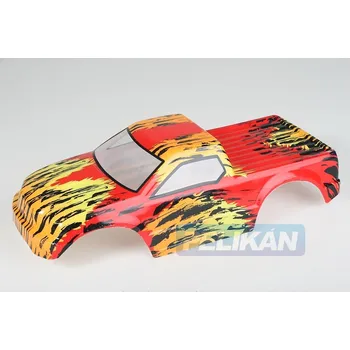 RC model auta Karosérie lakovaná Himoto Truck 1:10 (červeno-oranžová)