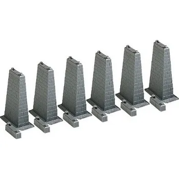 Modelová železnice FALLER 120473 H0 Stavebnice - mostní pilíř kamenný 75mm a prodloužení 8mm 6ks FA120473