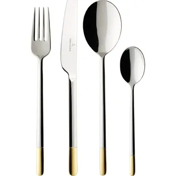 Talíř Sada 30 kusů ELLA GOLD, zlatá, Villeroy & Boch ▪ Kč 11180 ️ - Luxurytable.cz Villeroy & Boch