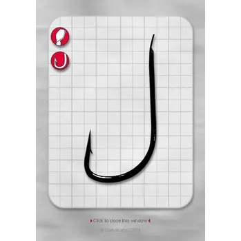 Rybářský háček Háček Gamakatsu vel.4 / 25 ks