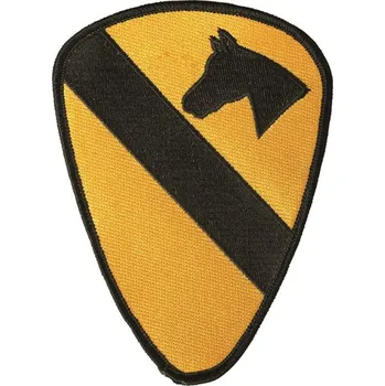Nášivka Nášivka US 1st Cavalry Division - žlutá-černá
