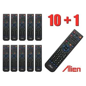 Dálkový ovladač 10+1 ZDARMA ovladač ALIEN 4v1