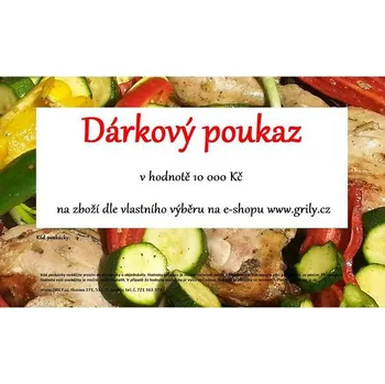 Dárkový potravinový koš Dárkový poukaz 10 000Kč DOPRAVA ZDARMA