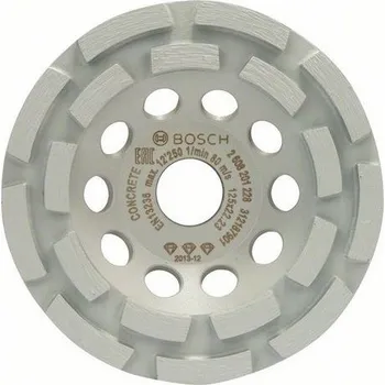 Brusný kotouč Diamantový brusný hrnec na beton Bosch Best for Concrete, pr. 125 x 22.23 / 4.5 mm, 2-řadý segment (2 608 201 228)