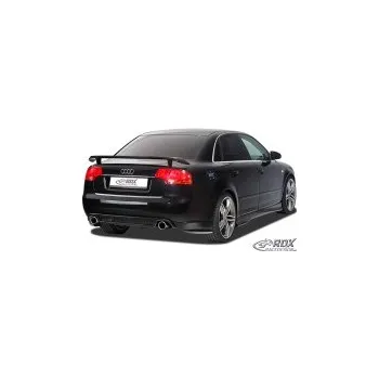 Nárazník RDX Racedesign zadní spoiler pod nárazník středová část (laminát) Audi A4 B7 -- rok výroby 2005-08