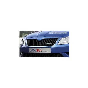 Auto-moto Milotec horní lišta přední masky Škoda Roomster Facelift -- od roku výroby 2010- (ABS černý) SLEVA 2%