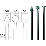 PROXXON 28720 Stopkové frézy - sada 3ks